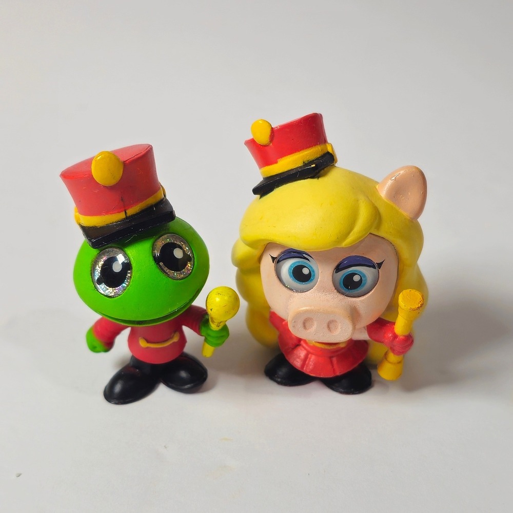 Disney Doorables Muppets Kermit Miss Piggy Marching Band Mini Figures Good Multi